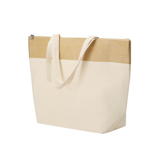 Sac en coton et jute publicitaire isotherme Linax 