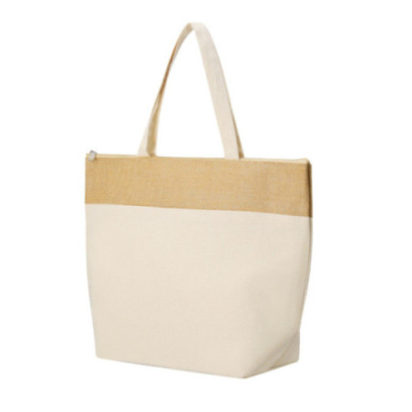 Sac en coton et jute publicitaire isotherme Linax 