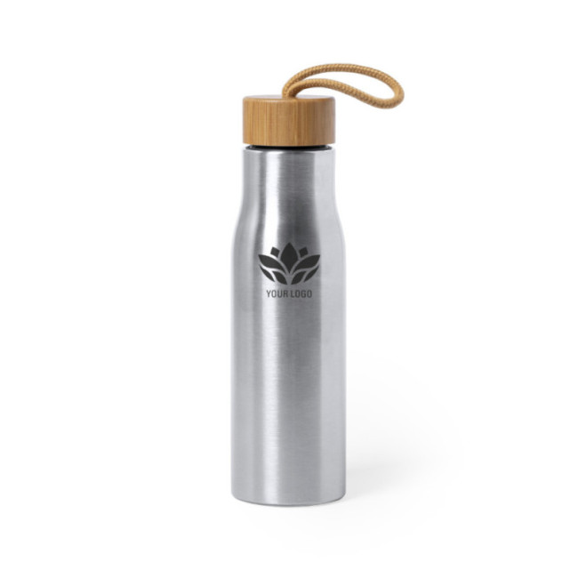 Bouteille publicitaire en acier Dropun 600 ml 