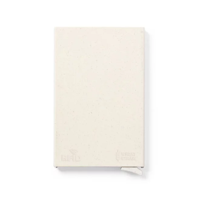 Porte-cartes anti-RFID en canne de blé Faxol 