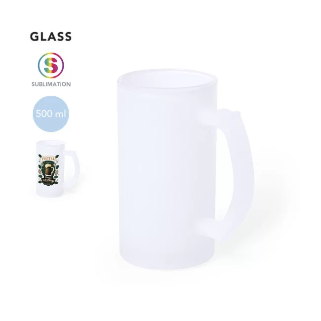 Chope à bière personnalisable Oxia 500 ml 