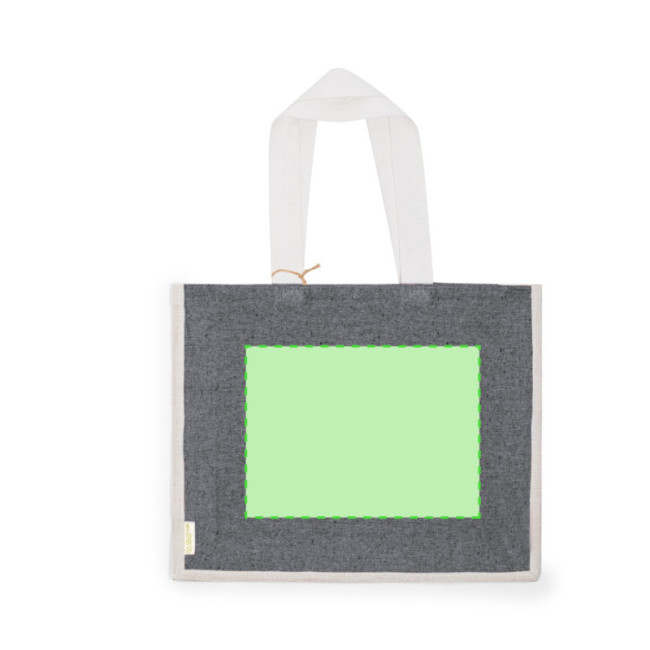Sac cabas personnalisé en jute Talara 