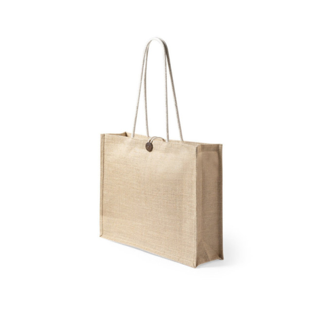 Sac de plage personnalisable en jute Triex 