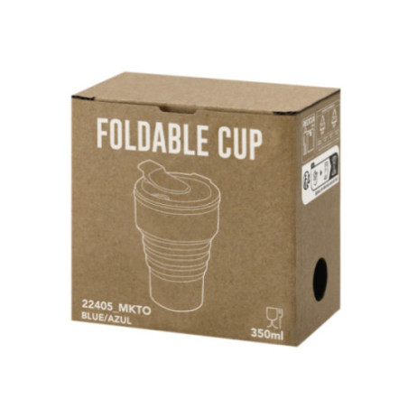 Gobelet pliable personnalisé Roric 350 ml 