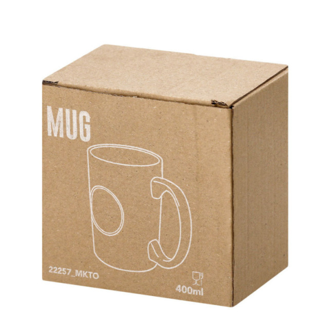 Mug en céramique personnalisé Patt 400 ml 