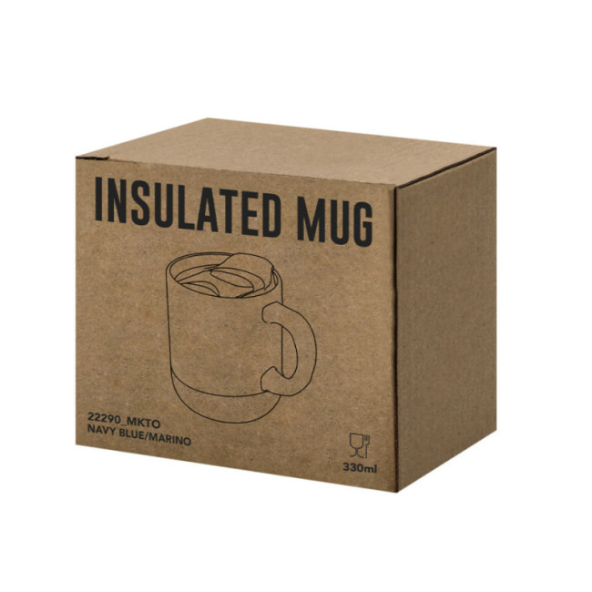Mug en liège et céramique Shivak 330 ml 