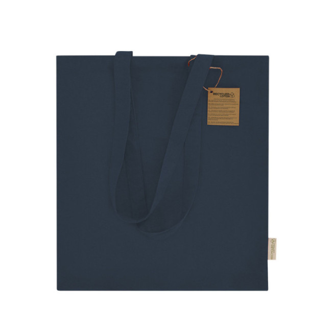 Tote bag publicitaire en coton recyclé Lovarin 