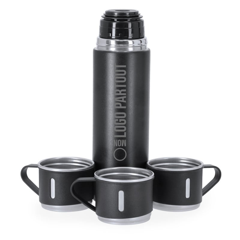 Ensemble de 3 tasses avec...