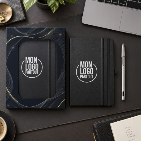 Coffret BIC® Partner Set carnet rigide et stylo Renew 