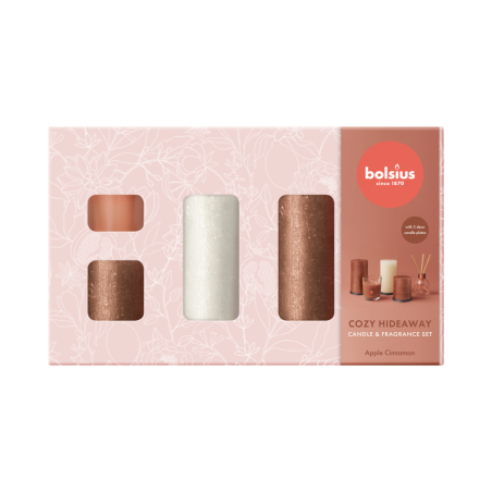 Coffret de bougies parfumées Large Bolsius 