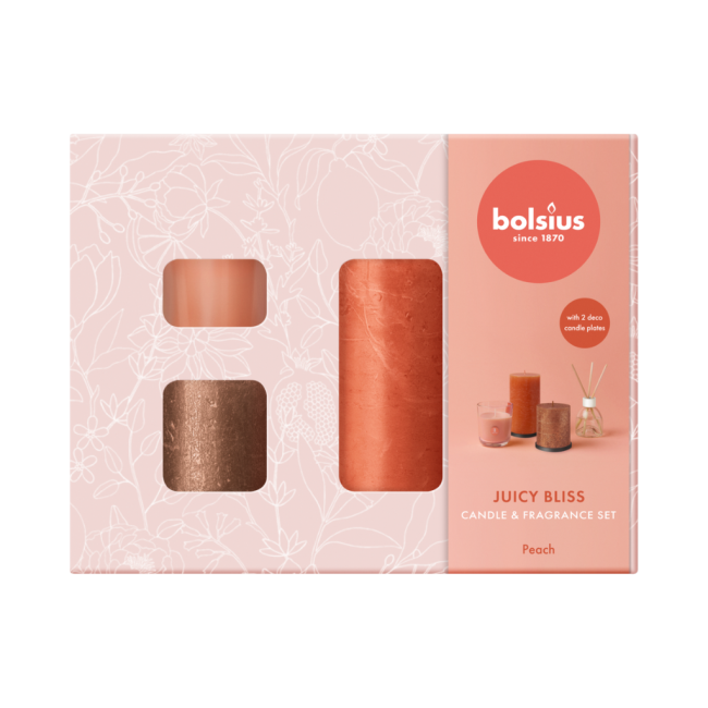 Coffret de bougies parfumées Medium Bolsius 