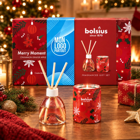 Coffret bougie et diffuseur de parfum Bolsius True Glow 