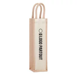 Sac cadeau en toile de jute...