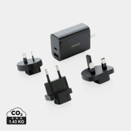Chargeur USB de voyage Philips 