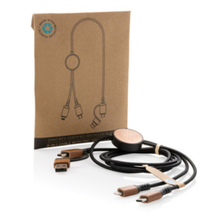Câble personnalisé 120 cm 6-en-1 Ohio 