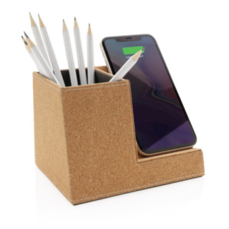 Chageur induction personnalisable avec porte-crayons Cley 