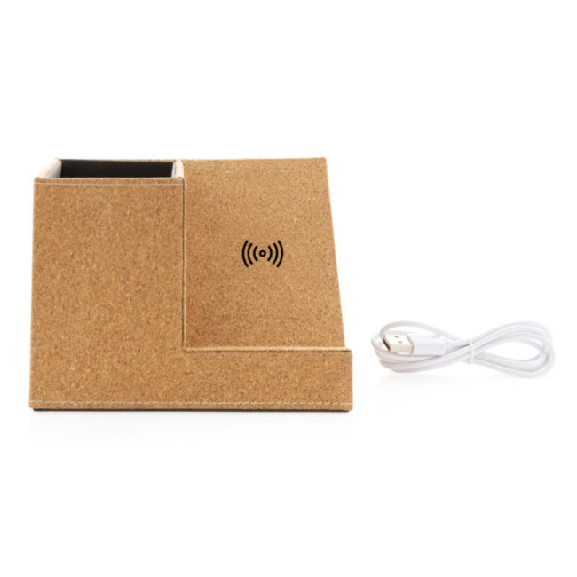 Chageur induction personnalisable avec porte-crayons Cley 