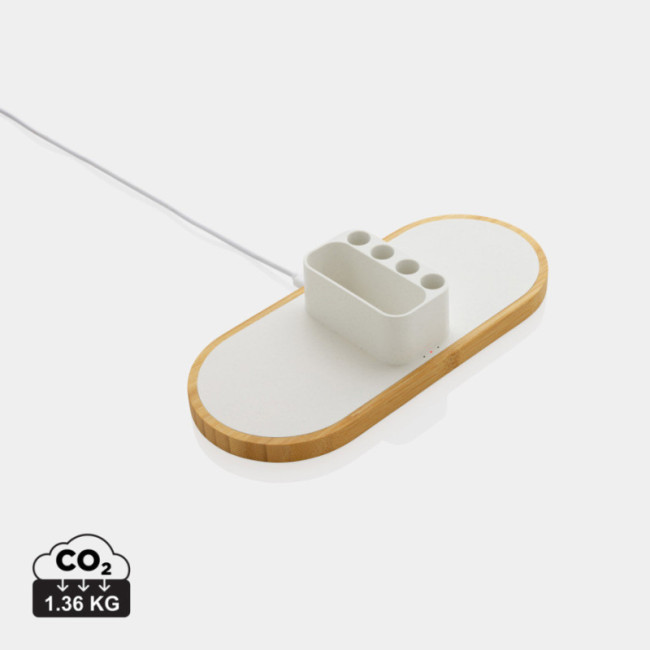 Chargeur personnalisable 10W avec porte-stylo Ontario 