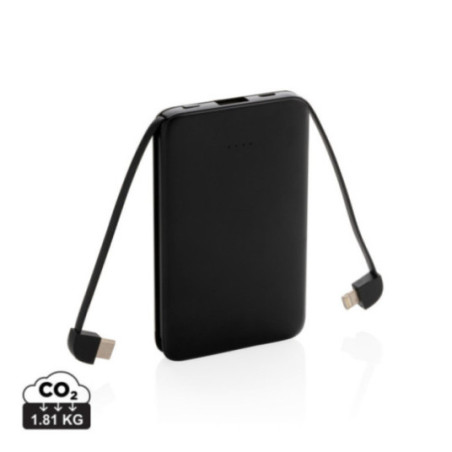 Batterie de secours personnalisable 5000 mAh Elektry 