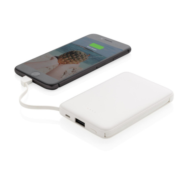 Batterie de secours personnalisable 5000 mAh Elektry 