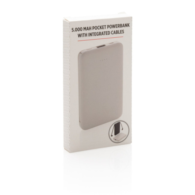 Batterie de secours personnalisable 5000 mAh Elektry 