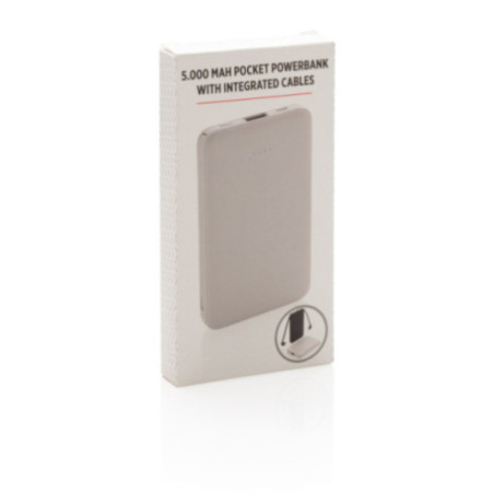 Batterie de secours personnalisable 5000 mAh Elektry 