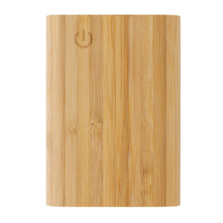 Powerbank personnalisée 5000 mAh en bambou 