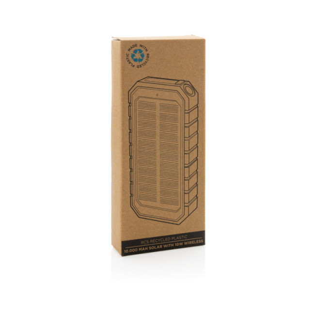 Powerbank personnalisable solaire 