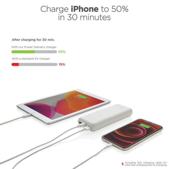 Powerbank personnalisée 20.000 mAh Urban Vitamin Pasadena 