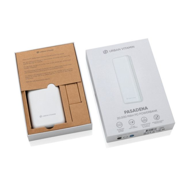 Powerbank personnalisée 20.000 mAh Urban Vitamin Pasadena 