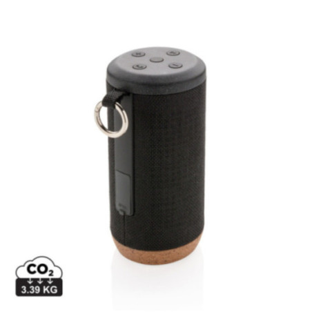 Enceinte personnalisable en liège 10W Baia 