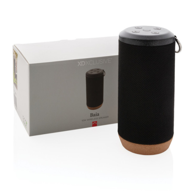 Enceinte personnalisable en liège 10W Baia 