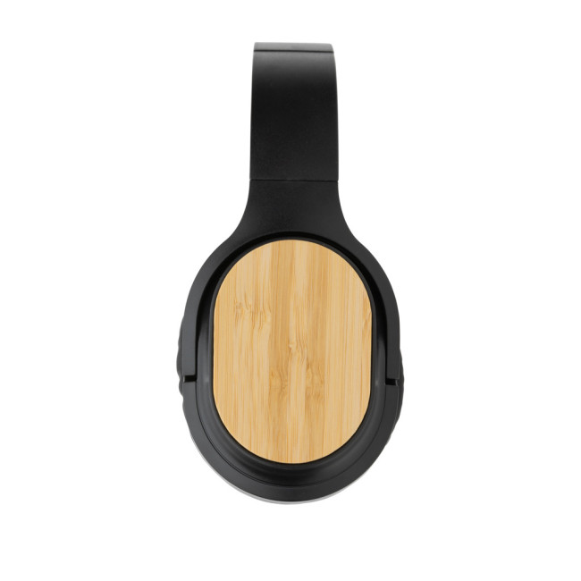 Casque sans fil personnalisé en bambou et plastique RCS Elite 