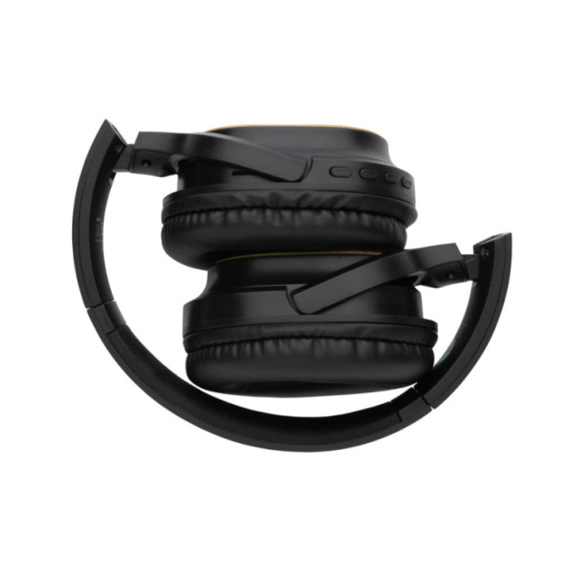 Casque sans fil personnalisé en bambou et plastique RCS Elite 