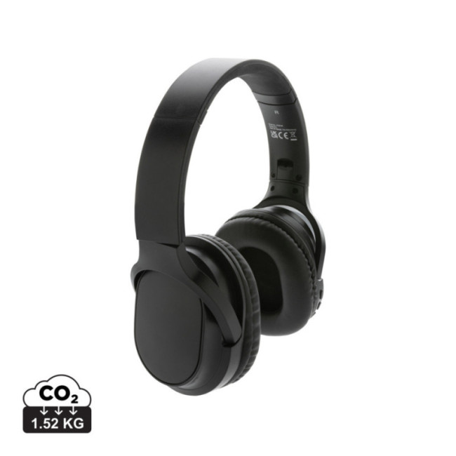 Casque sans fil personnalisable en plastique recyclé RCS Elite 