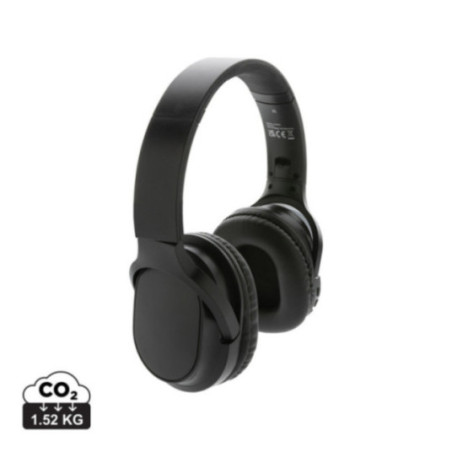 Casque sans fil personnalisable en plastique recyclé RCS Elite 