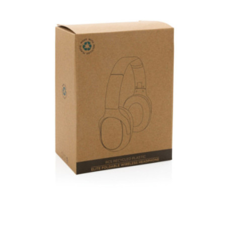Casque sans fil personnalisable en plastique recyclé RCS Elite 