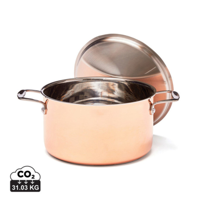 Casserole personnalisable en cuivre VINGA Baron 