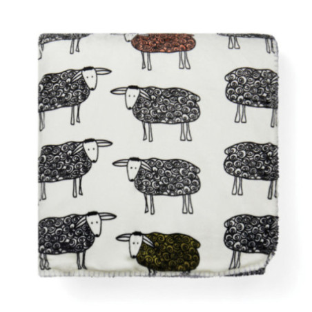Plaid personnalisé en sherpa rPET VINGA Sheep 