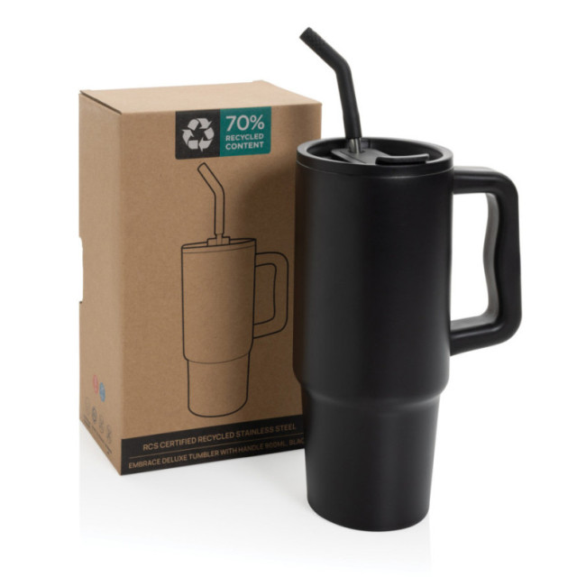 Mug personnalisé 900ml en inox recyclé Embrace 