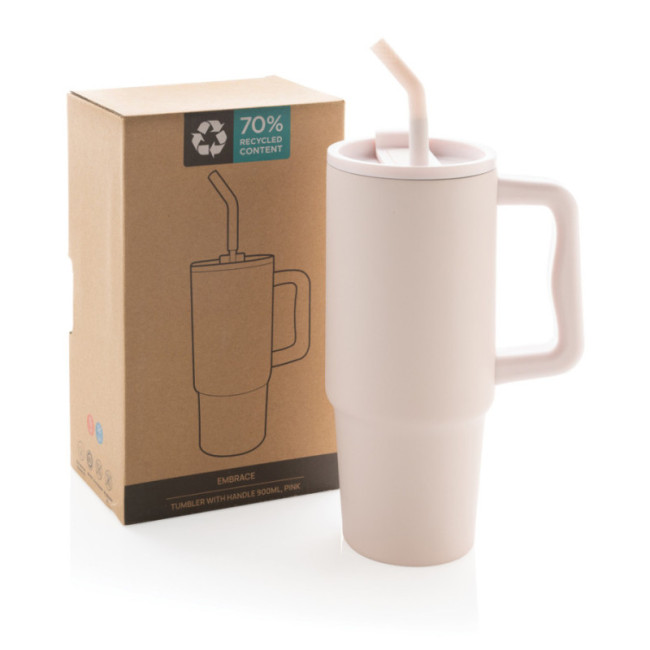 Mug personnalisé 900ml en inox recyclé Embrace 