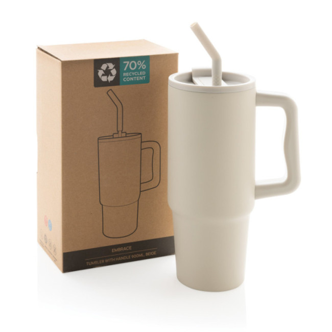 Mug personnalisé 900ml en inox recyclé Embrace 