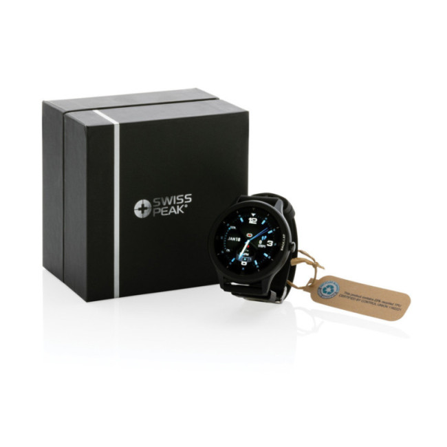 Montre connectée personnalisable Swiss Peak 