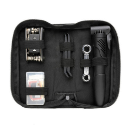 Kit de réparation vélo personnalisé 17 pièces 