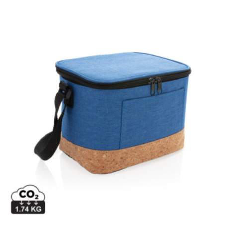 Sac isotherme publicitaire double ton & finition liège 