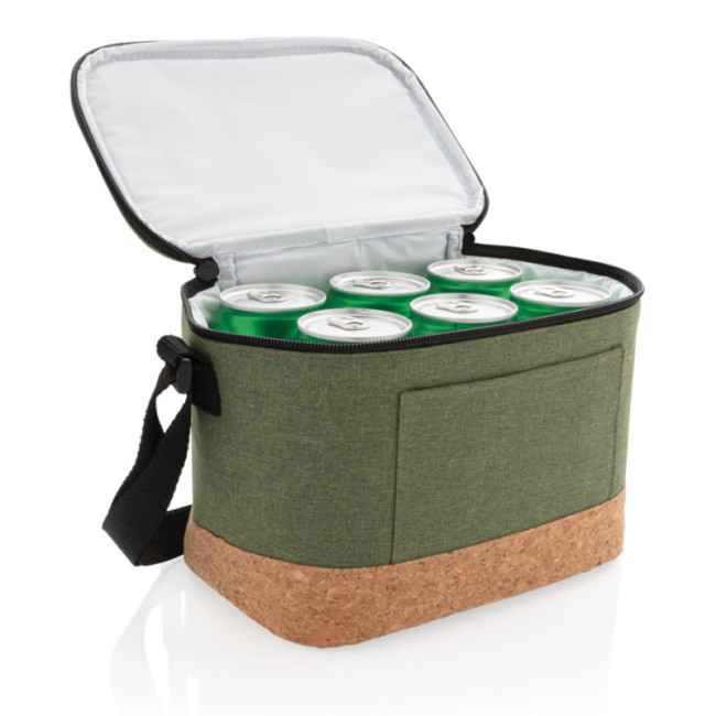 Sac isotherme publicitaire double ton & finition liège 