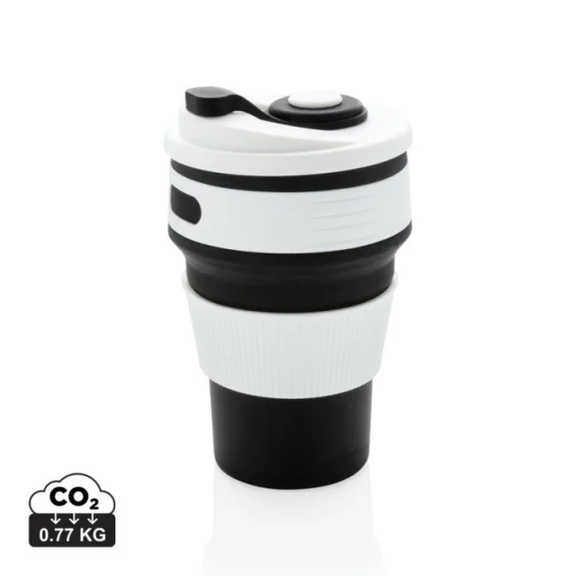 Gobelet pliable publicitaire en silicone 