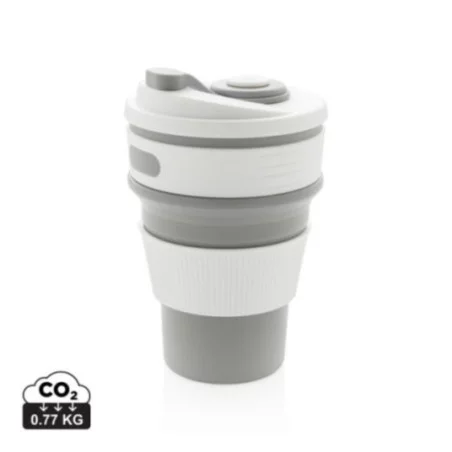 Gobelet pliable publicitaire en silicone 