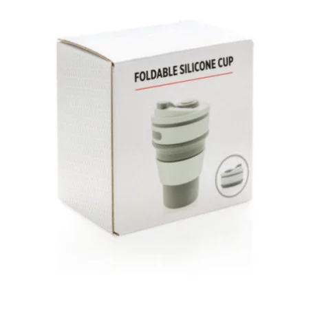 Gobelet pliable publicitaire en silicone 