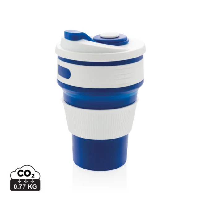 Gobelet pliable publicitaire en silicone 